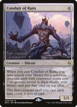 MTG Canarias – BFZ 4 – Conduit of Ruin