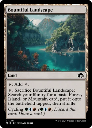 MTG Canarias - Bountiful Landscape (MH3)