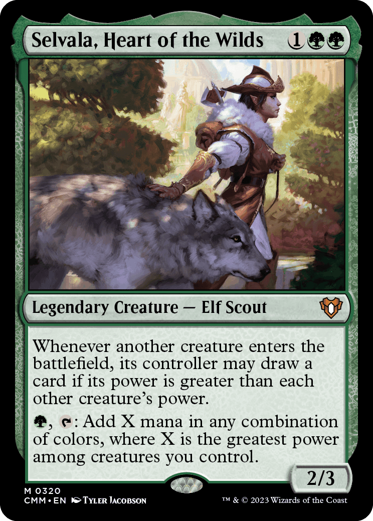 MTG Canarias - CMM 0320 - Selvala, Heart of the Wilds