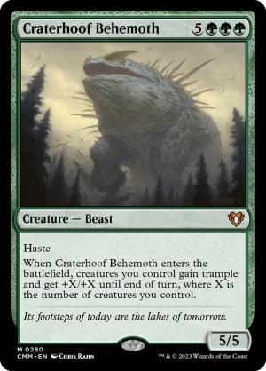 MTG Canarias – Craterhoof Behemoth (CMM)