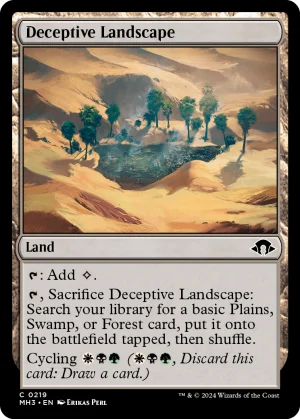 MTG Canarias – Deceptive Landscape (MH3)