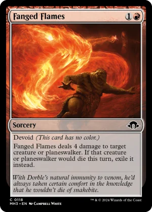 MTG Canarias – Fanged Flames (MH3)