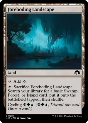 MTG Canarias – Foreboding Landscape (MH3)