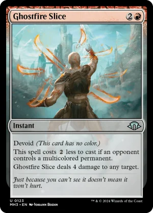 MTG Canarias - Ghostfire Slice (MH3)