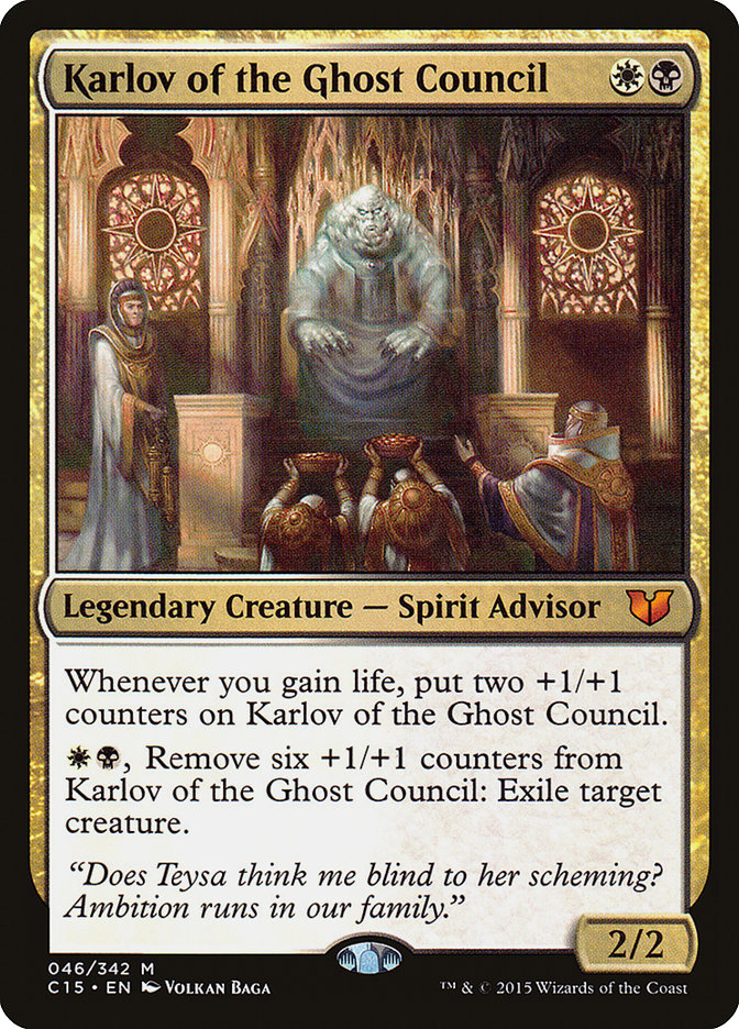 MTG Canarias - Karlov of the Ghost Council (C15)