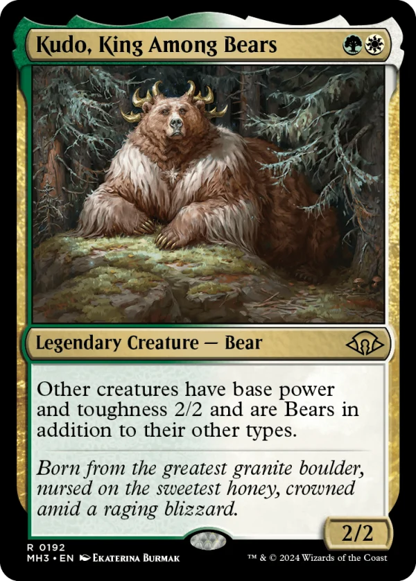 MTG Canarias - Kudo, King Among Bears (MH3)