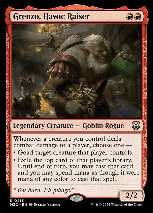 Grenzo, creador de estragos