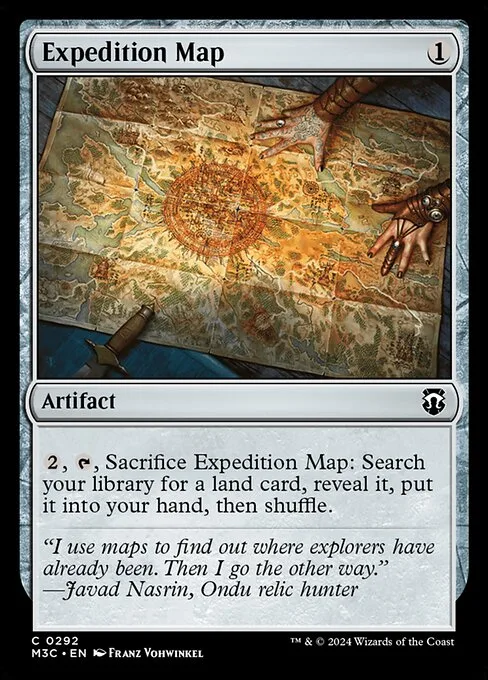 Mapa de la expedición