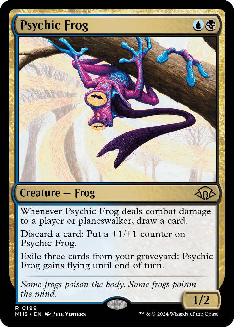 MTG Canarias - MH3 0199 - Psychic Frog