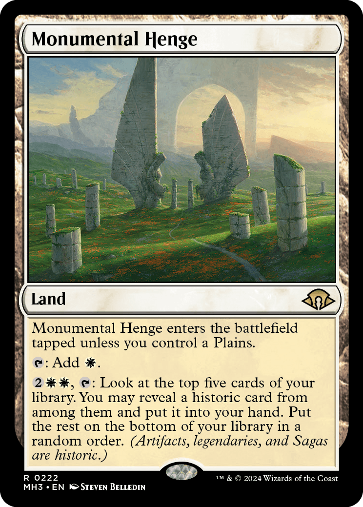 MTG Canarias - MH3 0222 - Monumental Henge