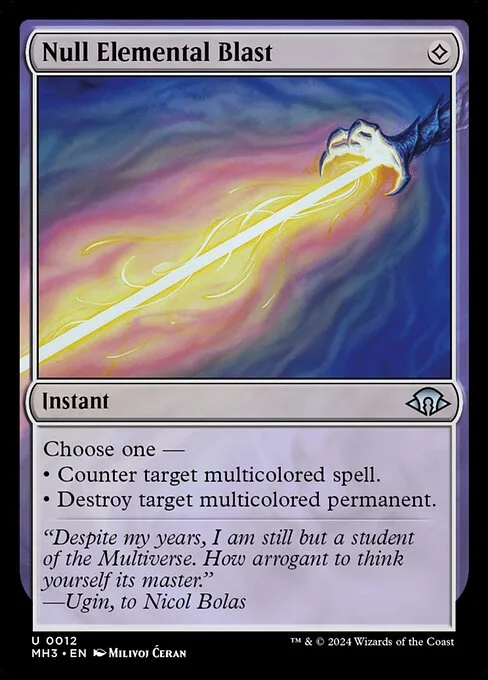 Ráfaga elemental vacía