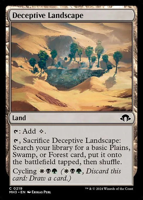 Paisaje engañoso