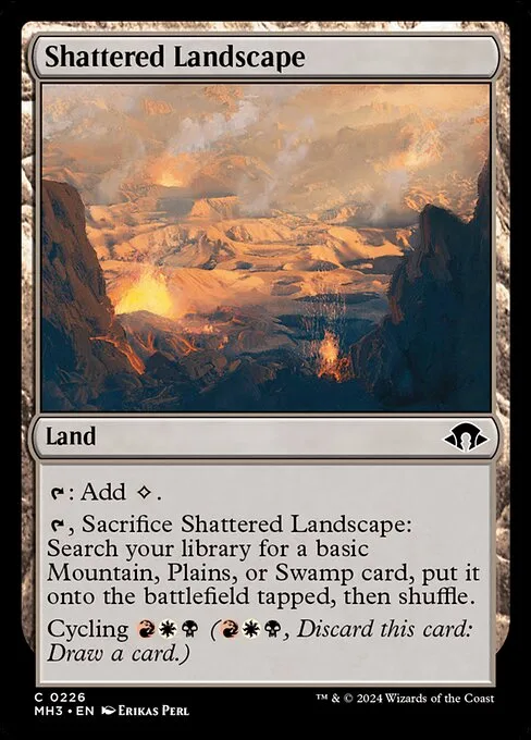 Paisaje resquebrajado
