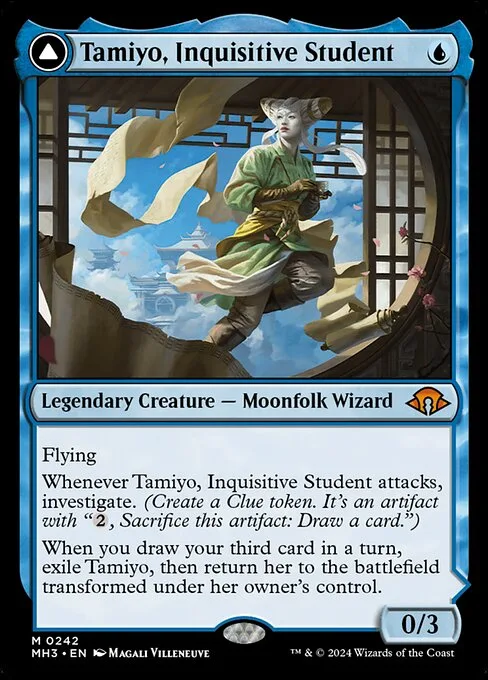 Tamiyo, estudiante inquisitiva // Tamiyo, erudita experimentada