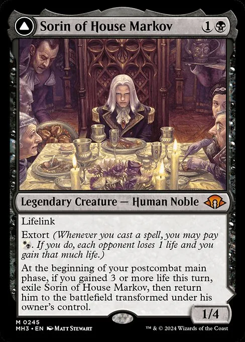 Sorin de la casa Markov // Sorin, neonato voraz