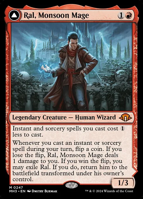Ral, mago del monzón // Ral, prodigio de las líneas místicas