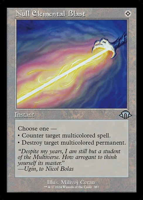 Ráfaga elemental vacía