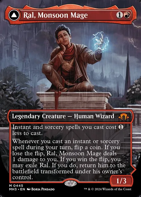 Ral, mago del monzón // Ral, prodigio de las líneas místicas