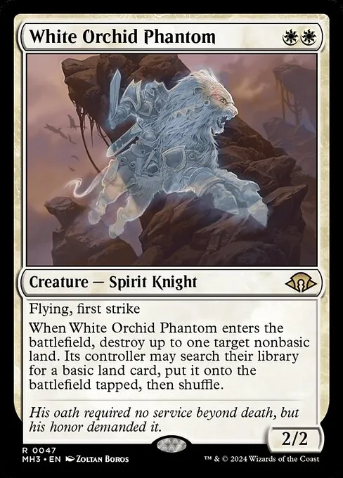 Fantasma de la Orquídea Blanca