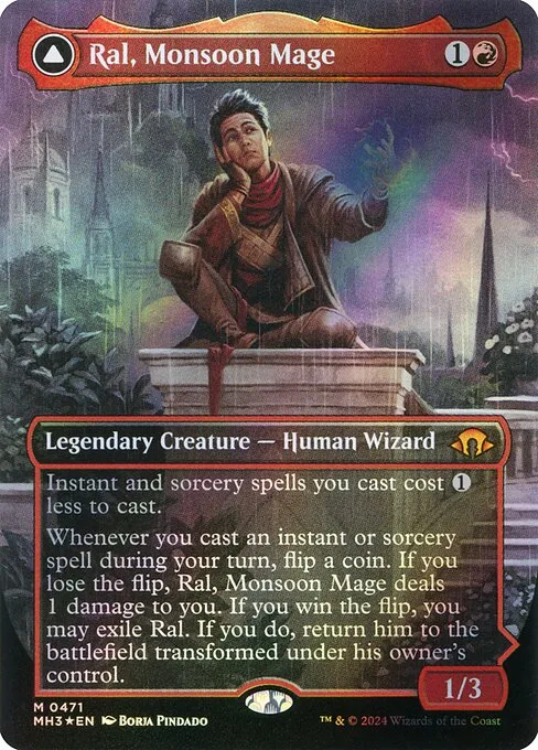 Ral, mago del monzón // Ral, prodigio de las líneas místicas