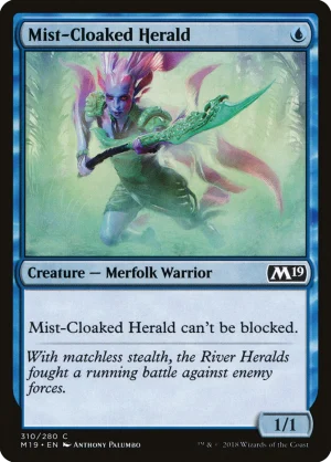 MTG Canarias – Mist-Cloaked Herald (M19)