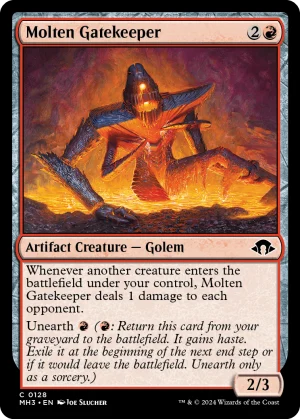 MTG Canarias – Molten Gatekeeper (MH3)