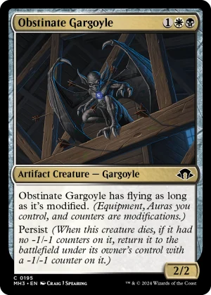 MTG Canarias - Obstinate Gargoyle (MH3)