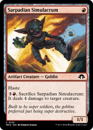 MTG Canarias – Sarpadian Simulacrum (MH3)