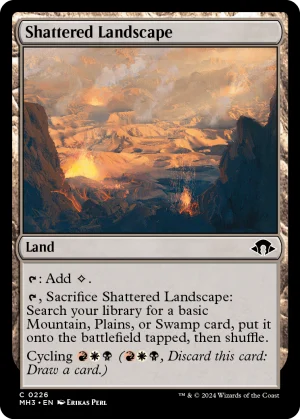 MTG Canarias – Shattered Landscape (MH3)