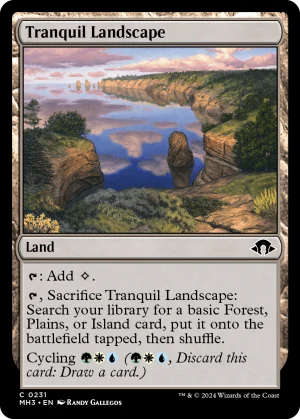 MTG Canarias - Tranquil Landscape (MH3)