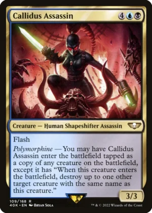 MTG Canarias – 40K 109 – Callidus Assassin