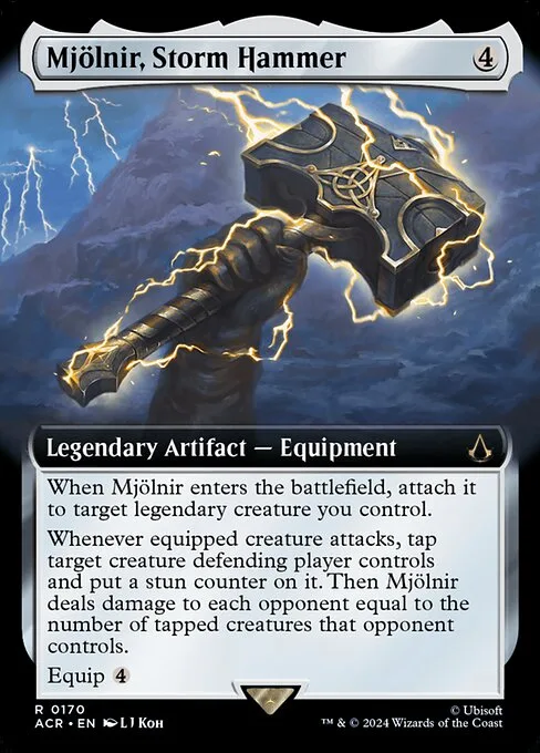Mjollnir, martillo del trueno