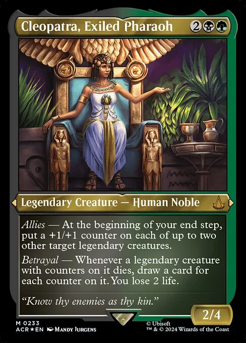 Cleopatra, faraona exiliada