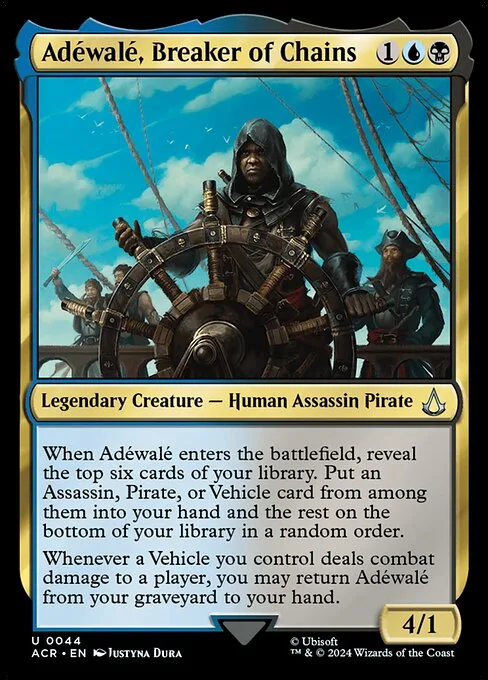 Adéwalé, rompedor de cadenas
