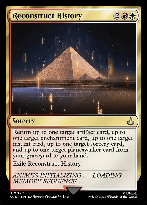 Reconstruir la historia