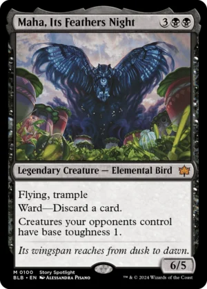 MTG Canarias - BLB 100 - Maha, Its Feathers Night