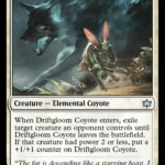 MTG Canarias - BLB 11 - Driftgloom Coyote