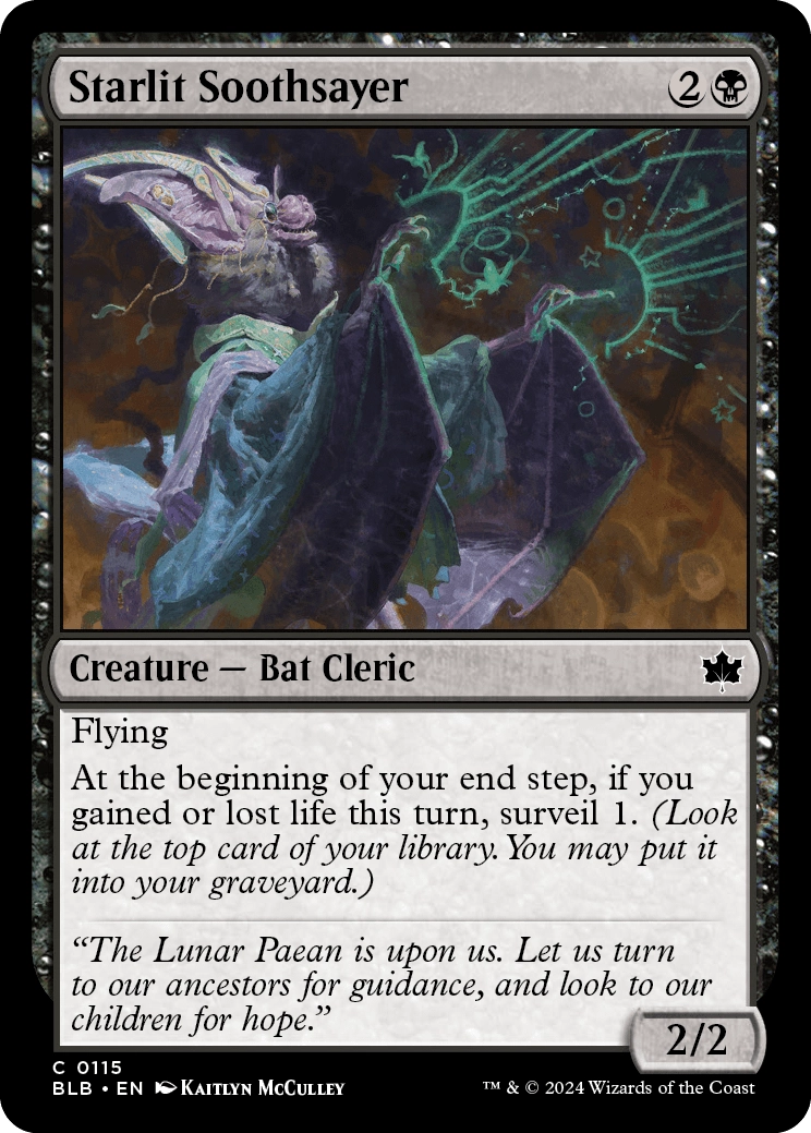 MTG Canarias - BLB 115 - Starlit Soothsayer