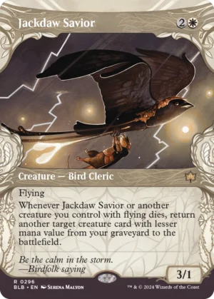 MTG Canarias – BLB 296 – Jackdaw Savior