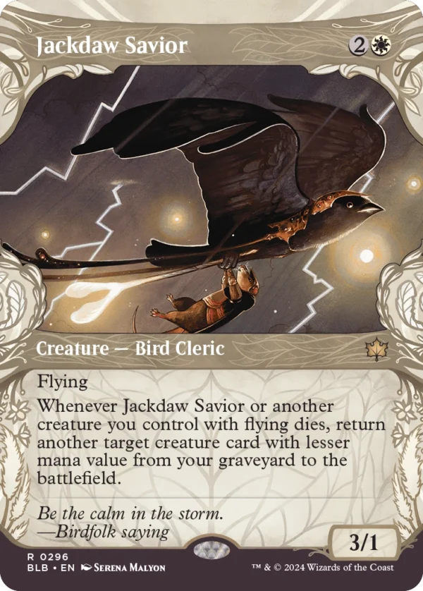 MTG Canarias - BLB 296 - Jackdaw Savior