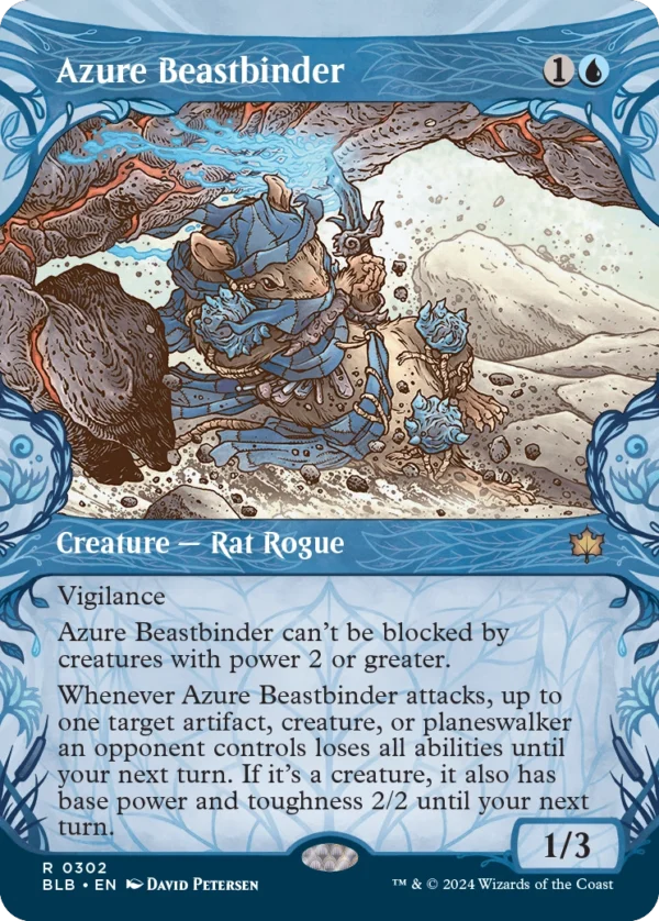 MTG Canarias - BLB 302 - Azure Beastbinder