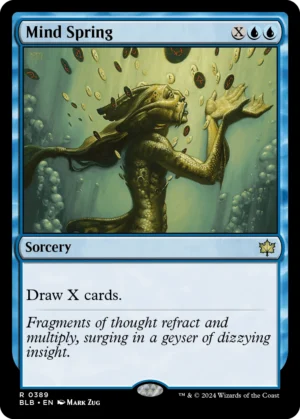 MTG Canarias – BLB 389 – Mind Spring