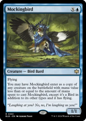 MTG Canarias – BLB 61 – Mockingbird