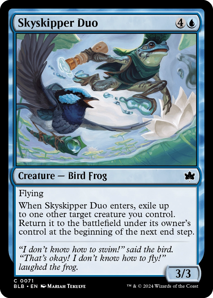 MTG Canarias - BLB 71 - Skyskipper Duo