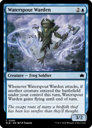 MTG Canarias - BLB 80 - Waterspout Warden