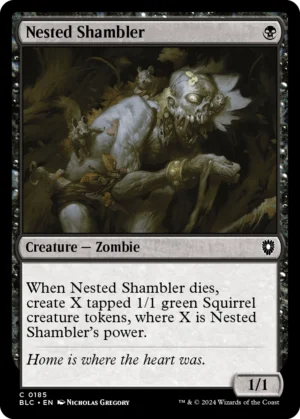 MTG Canarias - BLC 185 - Nested Shambler