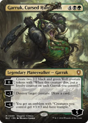 MTG Canarias – BLC 99 – Garruk, Cursed Huntsman