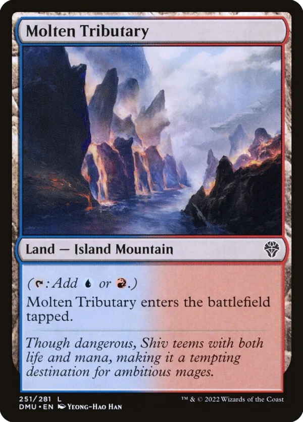 MTG Canarias - DMU 251 - Molten Tributary