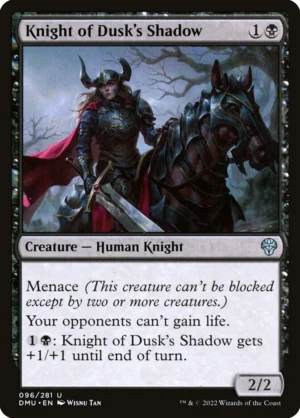 MTG Canarias - DMU 96 - Knight of Dusk's Shadow