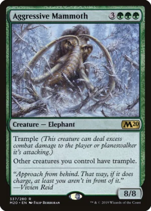 MTG Canarias – M20 337 – Aggressive Mammoth